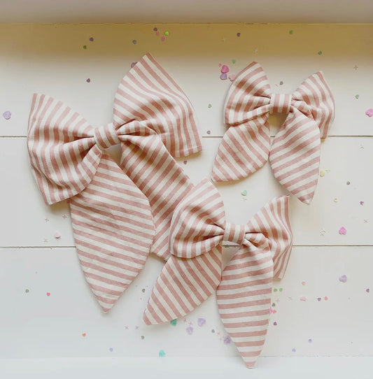 Striped Bow