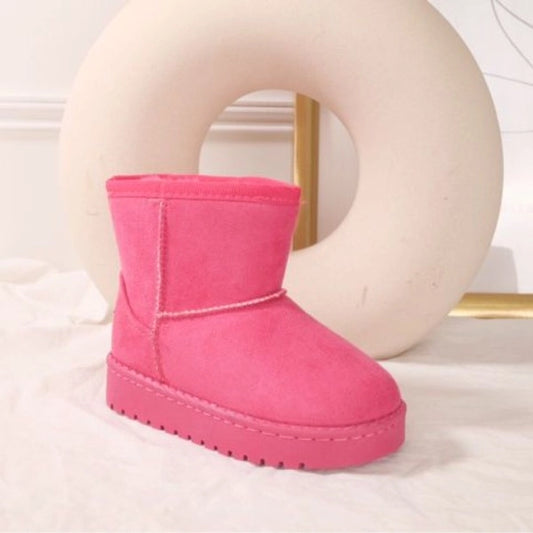 Bright Pink Boots