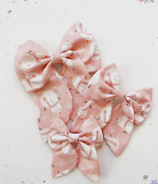 Snowman Bow
